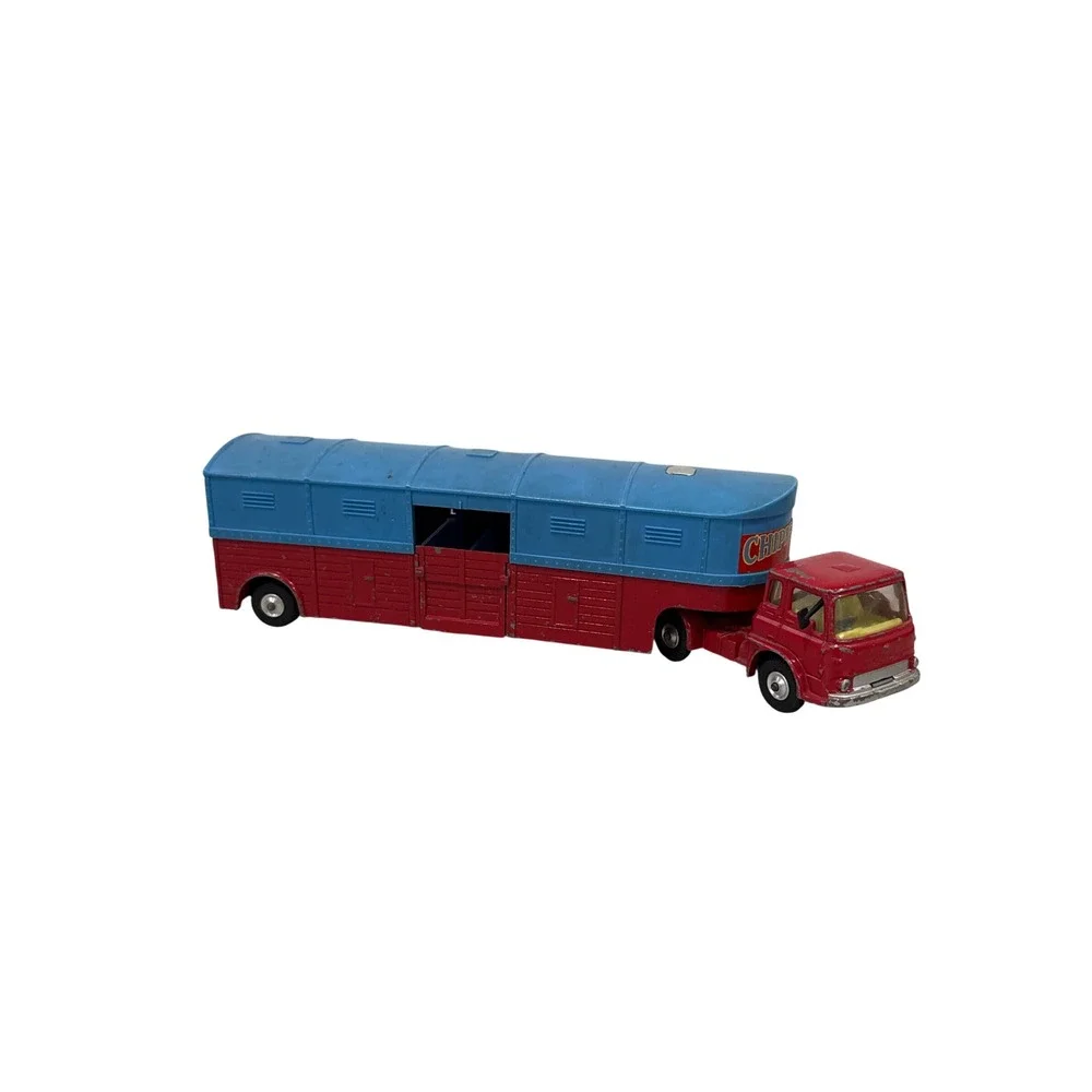 Vintage Corgi‎ Major Toys Chipperfields Circus Articulated Horse Box Bedford Red